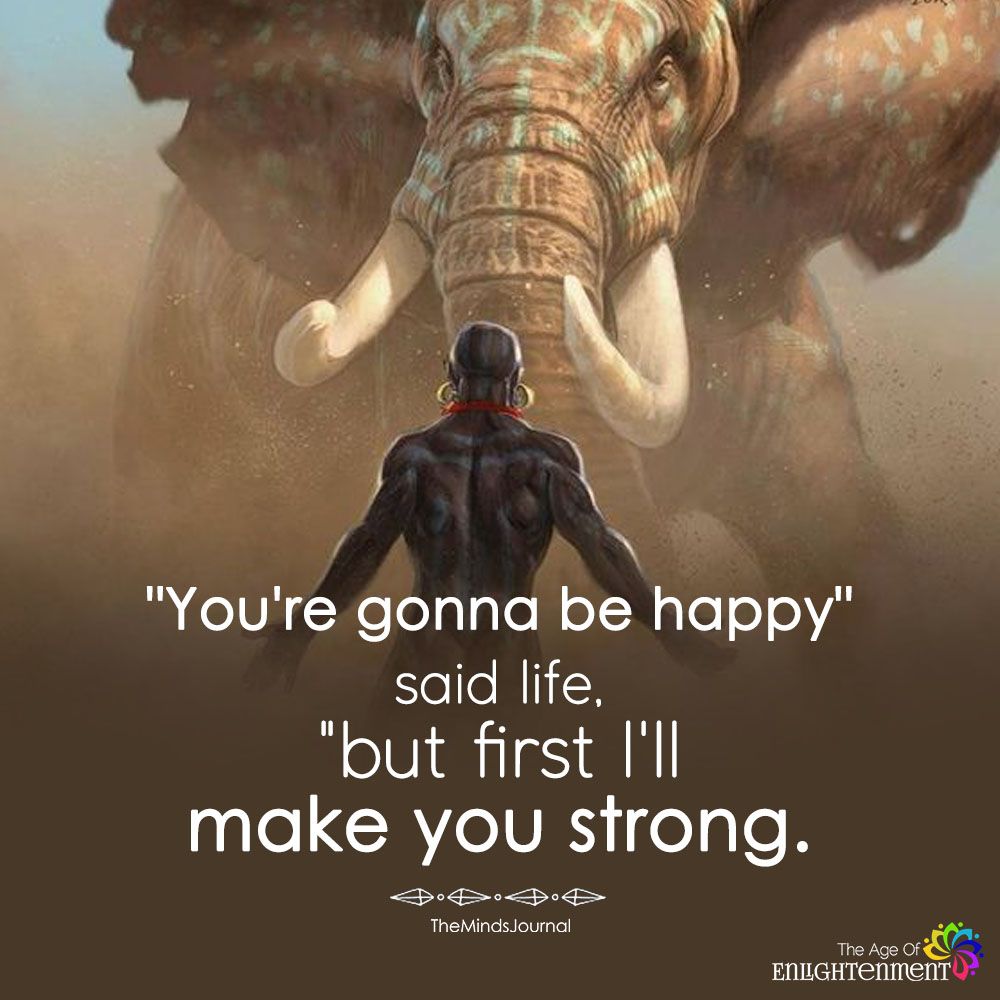 You're Gonna Be happy